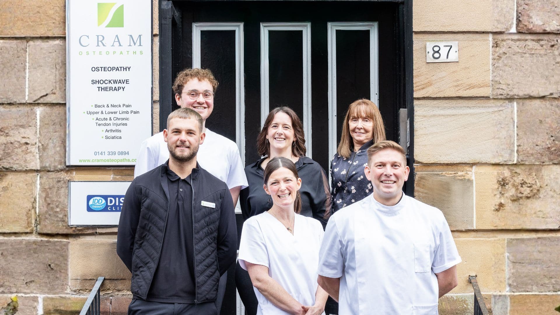 Cram Osteopaths x Clindoc case study cover image